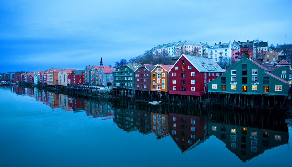 旅游摄影 行摄视觉 正文 ·挪威 特隆赫姆(trondheim)    那些