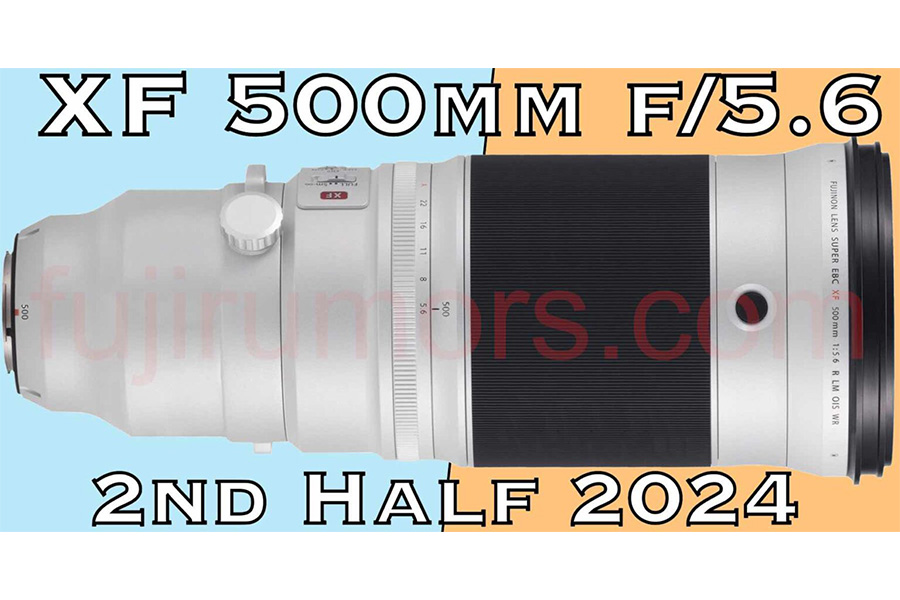 富士将于今年下半年发布XF 500mm F5.6？