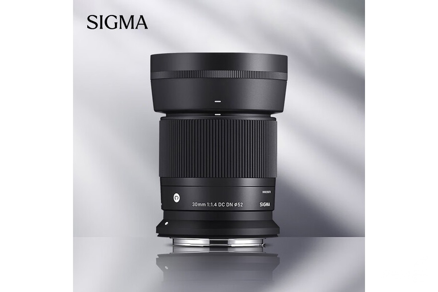 APS-C画幅定焦镜头 RF口适马30mm F1.4 DC售价1998元
