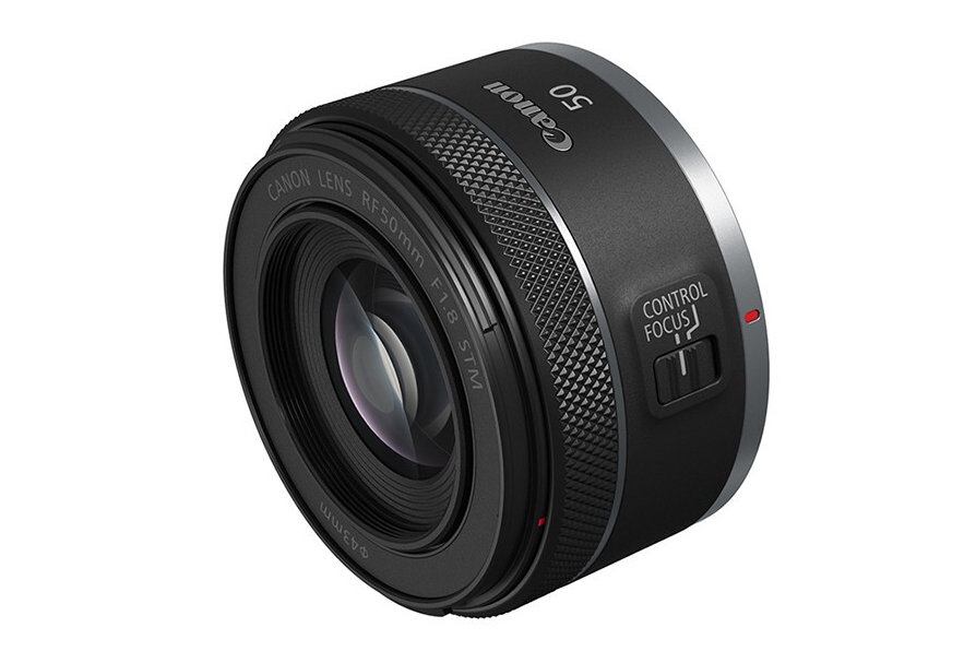 大光圈标准定焦镜头 佳能RF50mm F1.8 STM售价2419