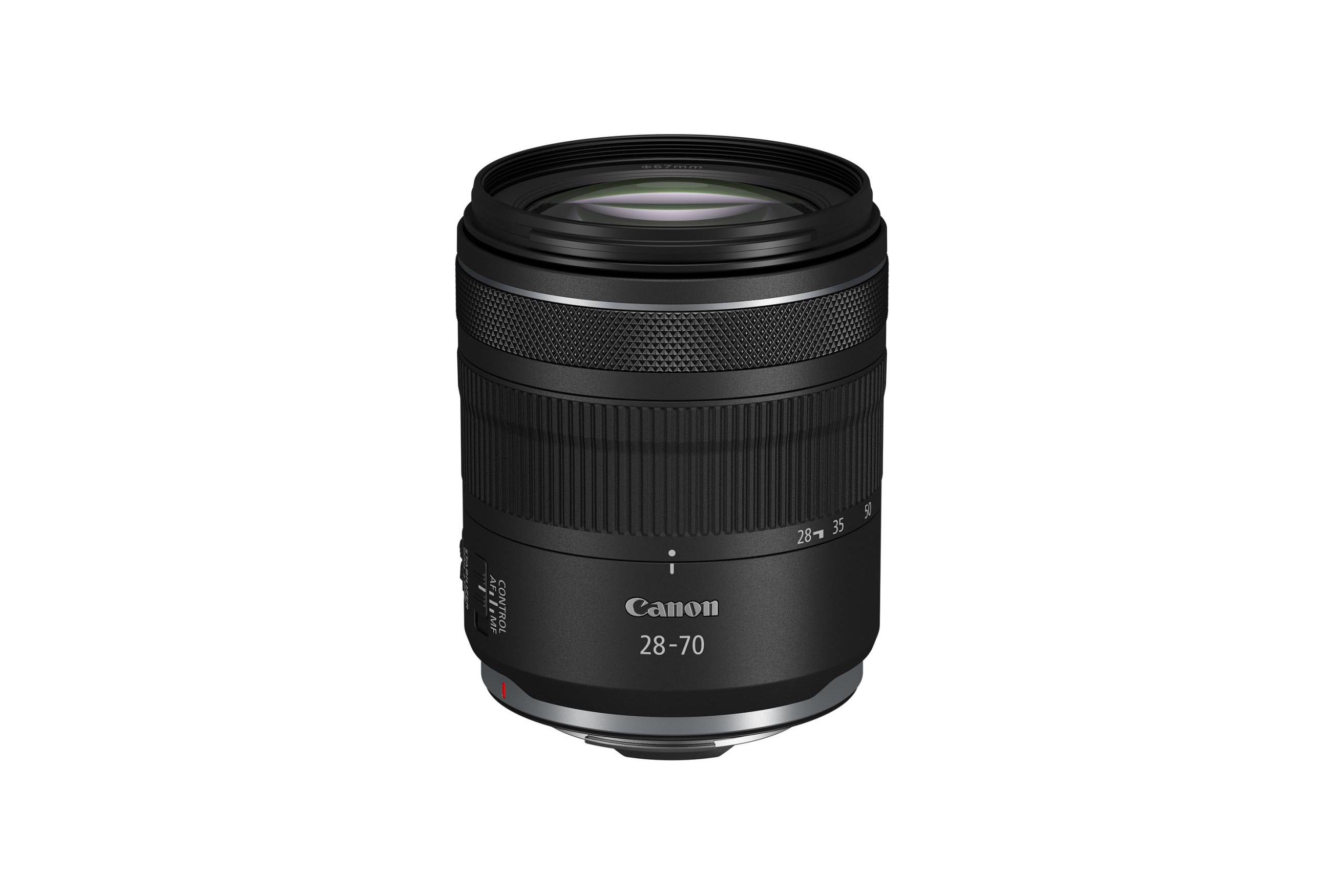 佳能发布轻巧便携的F2.8恒定大光圈标准变焦镜头 RF28-70mm F2.8 IS STM