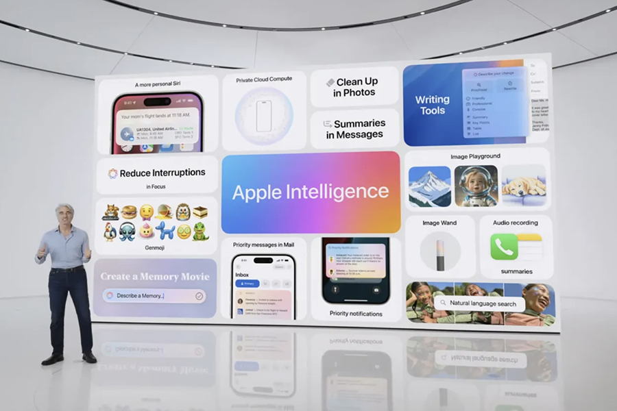 苹果高管表示：正在努力将Apple Intelligence引入国内