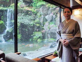 日本岐阜：秘境中的温泉旅馆-穗高庄山月
