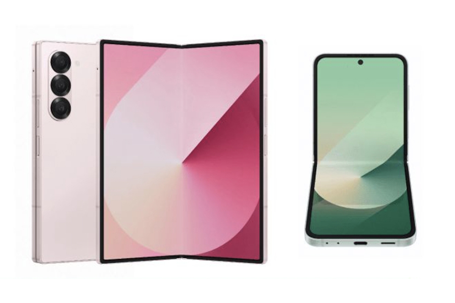 三星Galaxy Z Fold6渲染图曝光 新增粉色配色版本