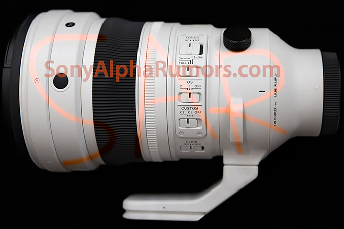 适马200mm f/2.0 FE  第一张谍照泄露！