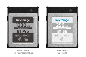 Nextorage B1 Pro系列/B1 SE系列CFe B储存卡上市销售