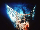 首次曝光 尘封99年泰坦尼克号沉船照片
