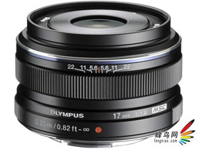 奥林巴斯发布黑色版17mm F1.8新型镜头