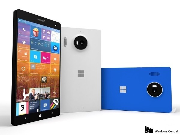 2000万像素 微软Lumia950渲染图曝光