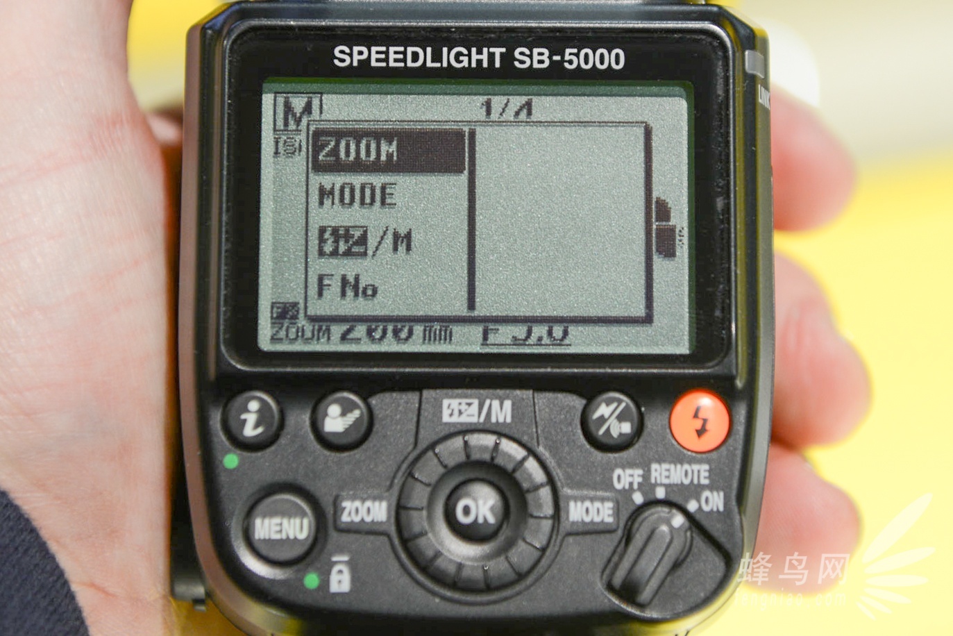 新增无线电引闪 尼康SB-5000闪灯现场体验