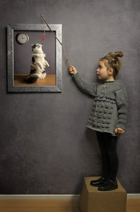 荷兰画派风格的澳大利亚儿童摄影作品
