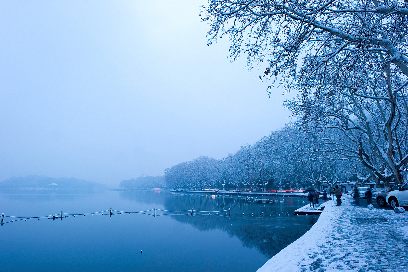 瑞雪降南国 2013杭州西湖雪景欣赏