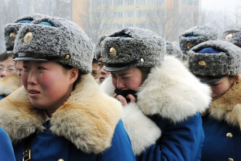 独特的城市名片 神秘威严的朝鲜女交警