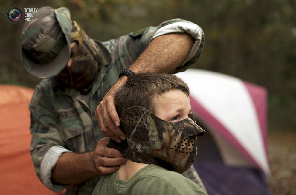 真枪实弹：美国儿童荒野生存训练实录