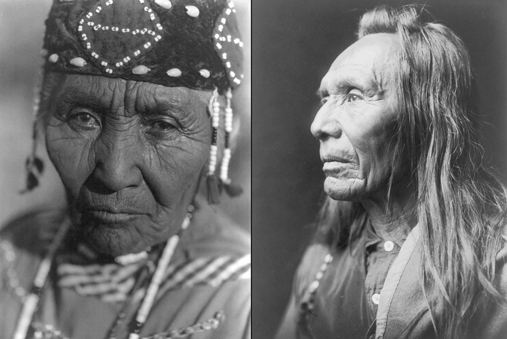 文明的变迁 一个世纪前的美国土著肖像 