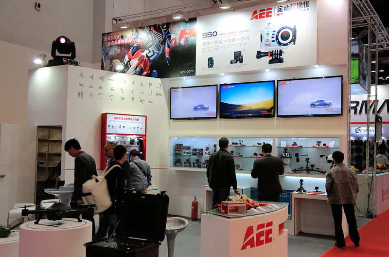 P&E2013：AEE展示众多特种拍摄设备