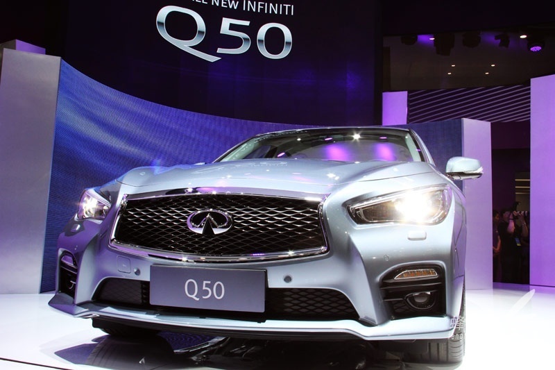 2013上海车展 英菲尼迪Q50亚洲首发