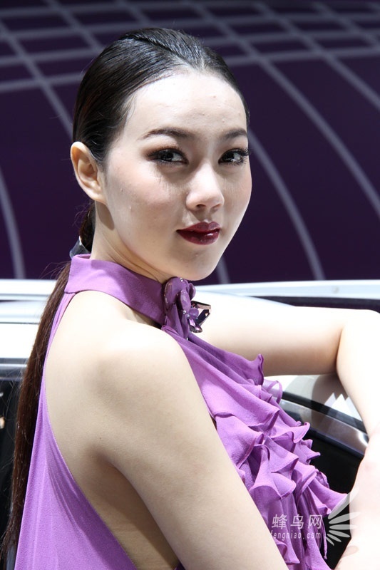 2013上海车展 英菲尼迪展区靓丽的模特
