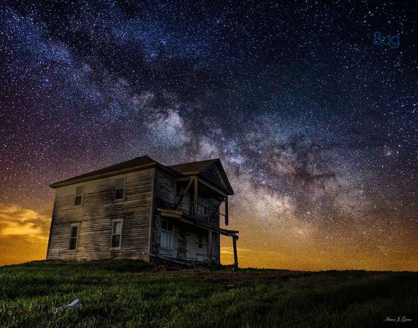 仰望星空  摄影师拍浩瀚璀璨的银河夜景