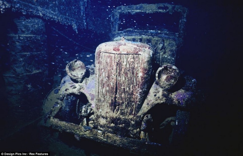 二战遗骸 太平洋海底全球最大船舶墓地