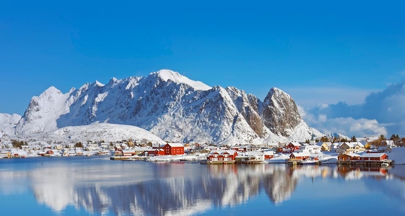 挪威最美丽的村庄 图赏雷讷村顶级风光