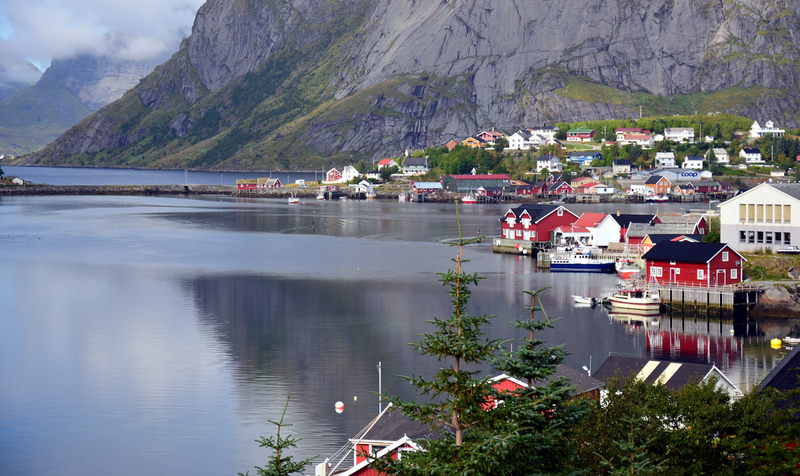 挪威最美丽的村庄 图赏雷讷村顶级风光