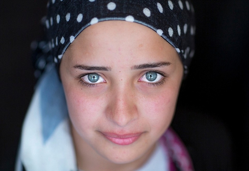 库尔德蓝眼睛：叙利亚难民的艰辛