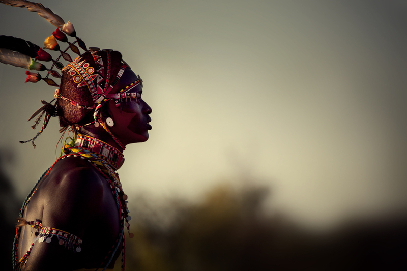 经常旅行影像 罕见的肯尼亚部落肖像