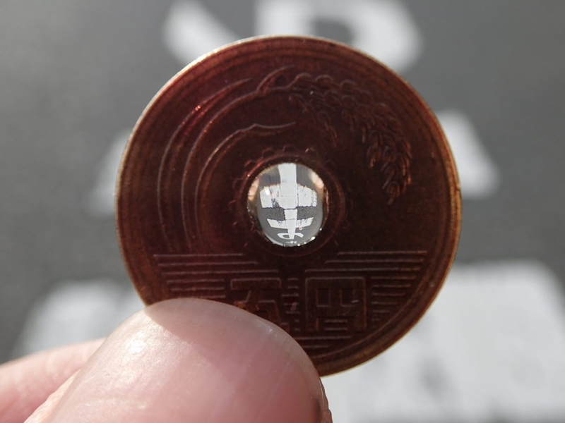 简单易用 日本玩家改造5元硬币型镜头