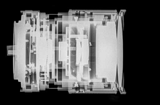 打破神秘感 透过X光了解相机镜头结构