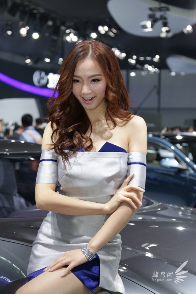 2013第十一届广州车展 北京现代展台模特
