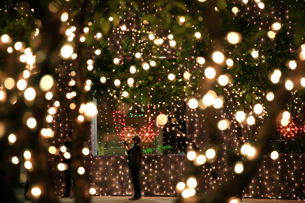亮起来的季节：2013圣诞季的迷幻光影