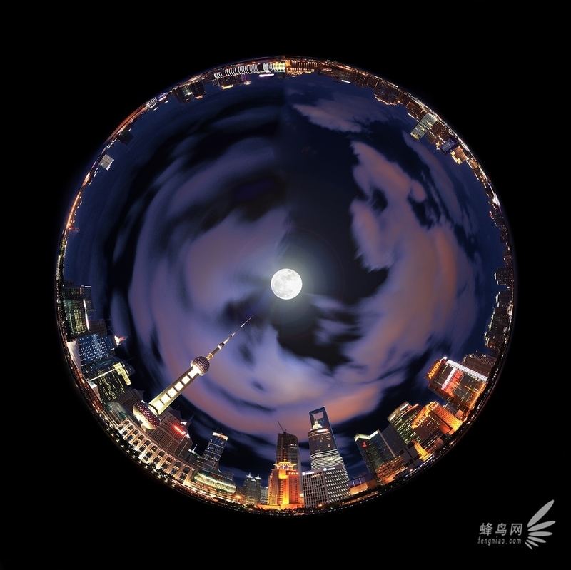 “微型星球”上的美丽世界 观念摄影作品