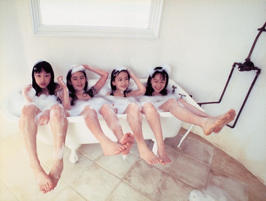 不裸露的性感 和日本大师学拍少女写真