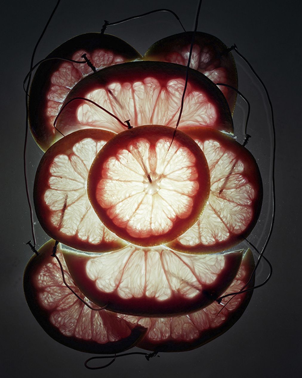 精彩且不失生活 水果节能灯的创意拍摄