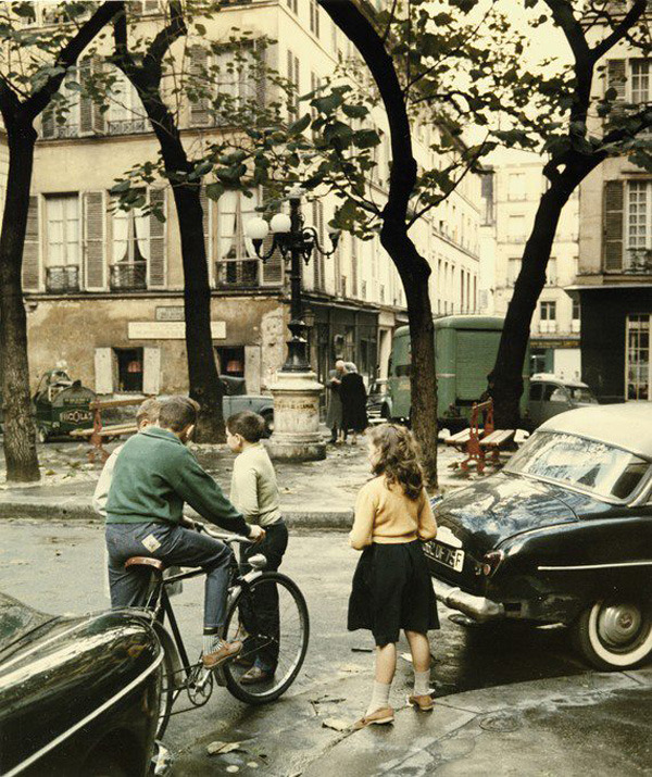 每天看世界 五六十年代的巴黎街头  