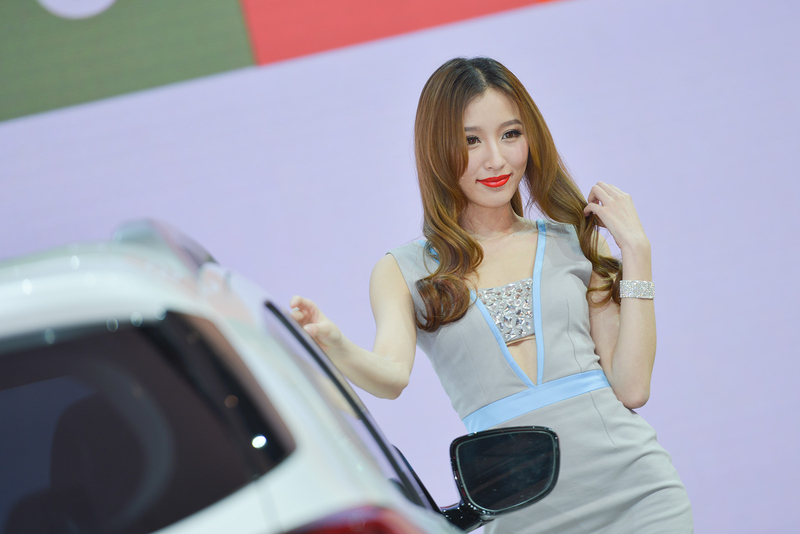 2014第十三届北京车展 东风雪铁龙模特