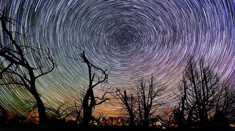 美摄影师大峡谷拍星空照展示奇妙太空