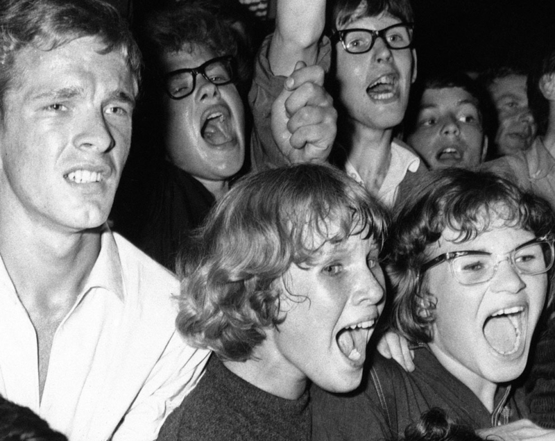 50年前的疯狂追星族：披头士珍贵老照片