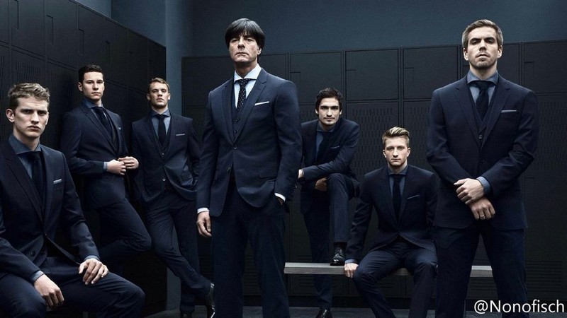 堪称男模队 德国队巴西世界杯前宣传照