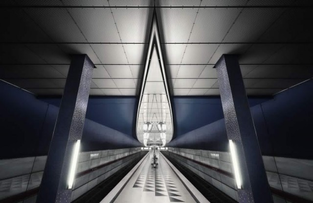 Nick Frank摄影作品：超现实慕尼黑地铁 