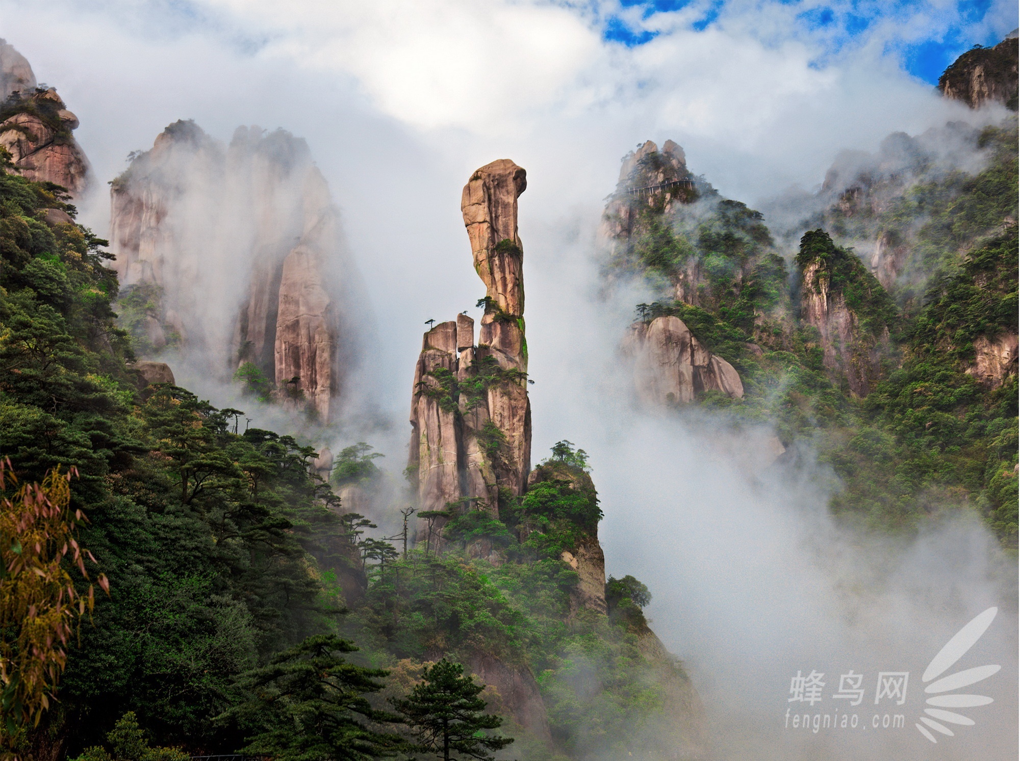 江西三清山：横跨千年历史的文化名山