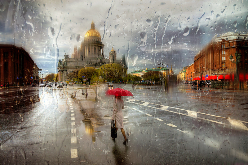 油画摄影傻傻分不清楚 雨天这样拍街景