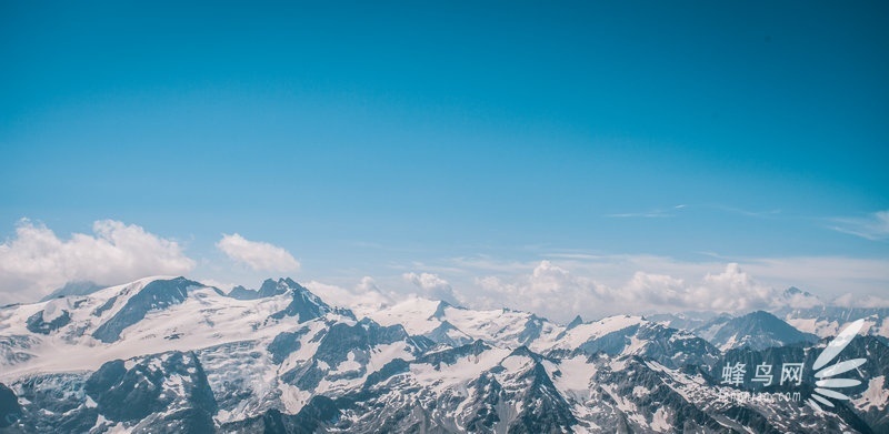 冬季到瑞士来看雪 雄伟壮阔的阿尔卑斯山