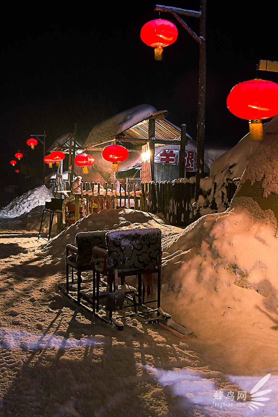 跟随“爸爸去哪儿”脚步 奇幻瑰丽雪乡美景