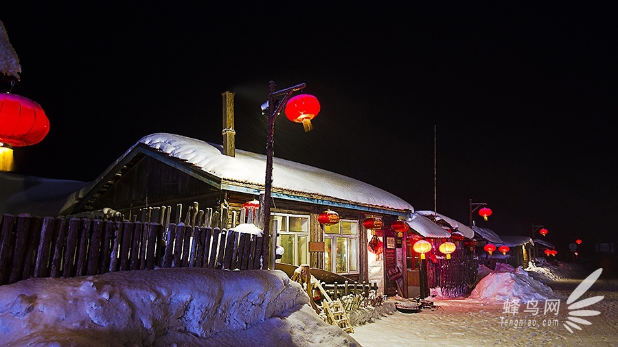 跟随“爸爸去哪儿”脚步 奇幻瑰丽雪乡美景