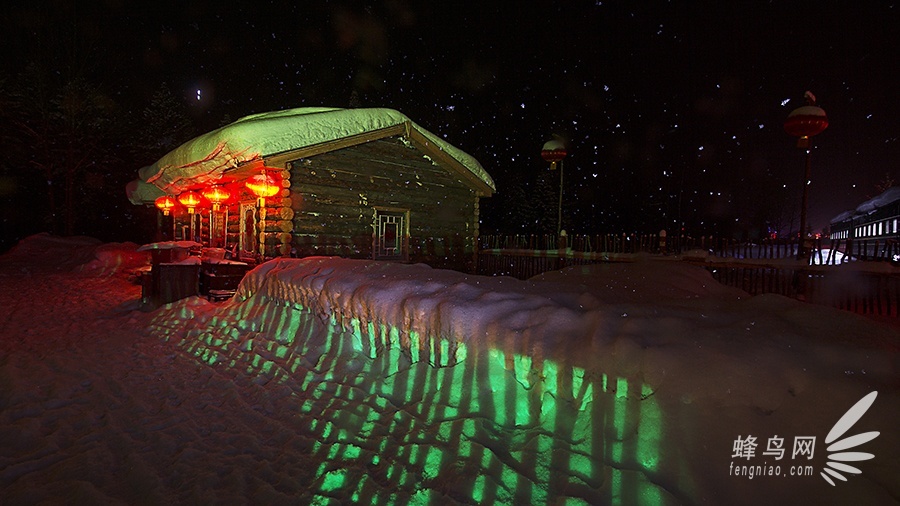 跟随“爸爸去哪儿”脚步 奇幻瑰丽雪乡美景