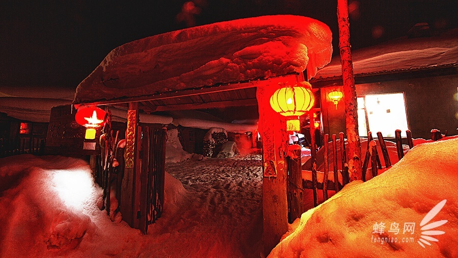 跟随“爸爸去哪儿”脚步 奇幻瑰丽雪乡美景