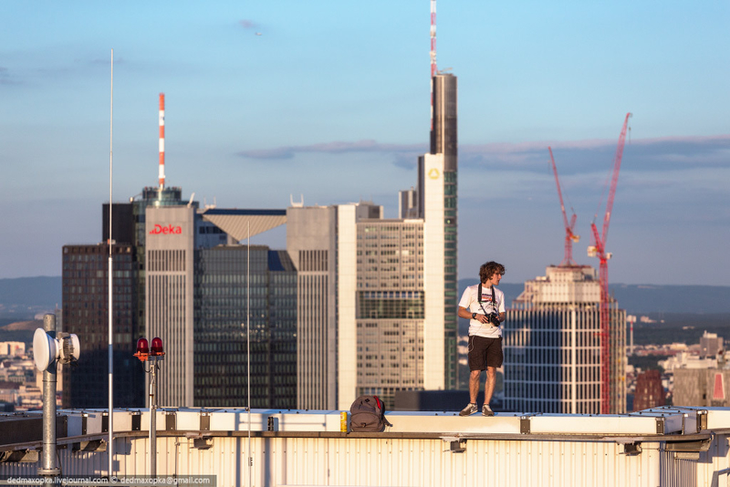 摄影新玩法 站在穹顶之上俯瞰城市印象