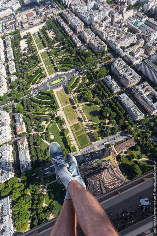 摄影新玩法 站在穹顶之上俯瞰城市印象